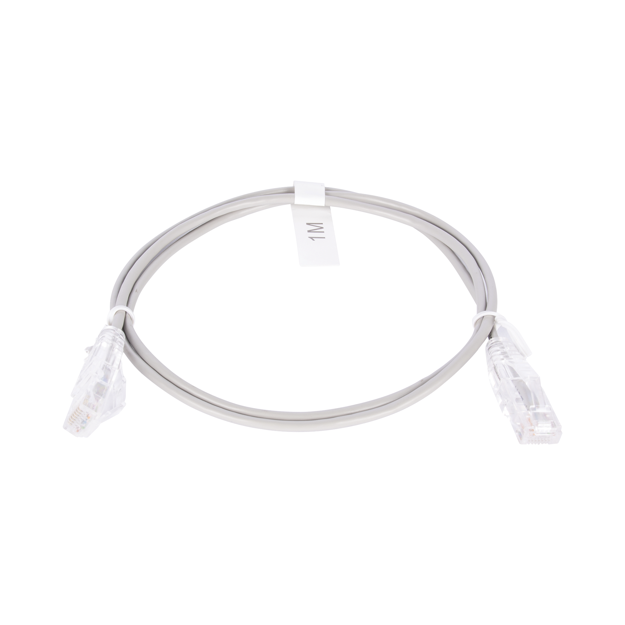 LINKEDPRO BY EPCOM LP-UT6-100-GY28 Cable de Parcheo Slim UTP Cat6 – 1 metro, Gris, Diámetro Reducido (28 AWG)