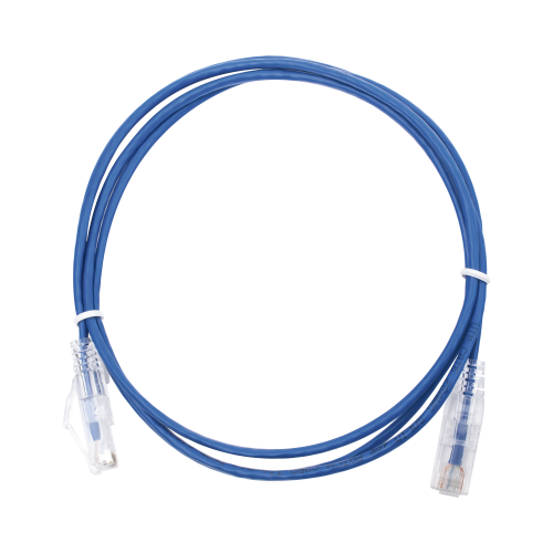 LINKEDPRO BY EPCOM LP-UT6-150-BU28 Cable de Parcheo Slim UTP Cat6 – 1.5 m Azul Diámetro Reducido (28 AWG)