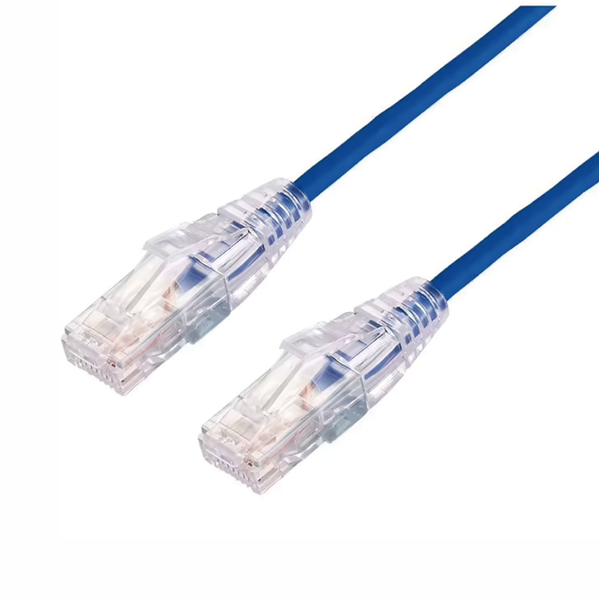 LINKEDPRO BY EPCOM LP-UT6A-300-BU28 Cable de Parcheo Slim UTP Cat6A – 3 m Azul, Diámetro Reducido (28 AWG)