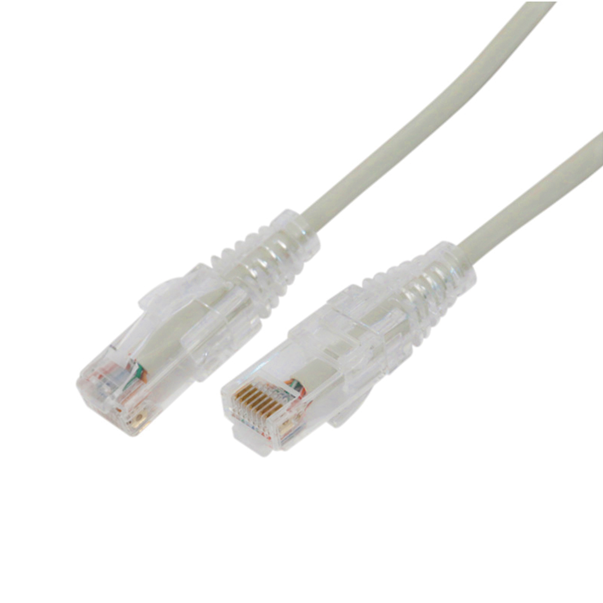LINKEDPRO BY EPCOM LP-UT6A-300-GY28 Cable de Parcheo Slim UTP Cat6A – 3 m Gris, Diámetro Reducido (28 AWG)
