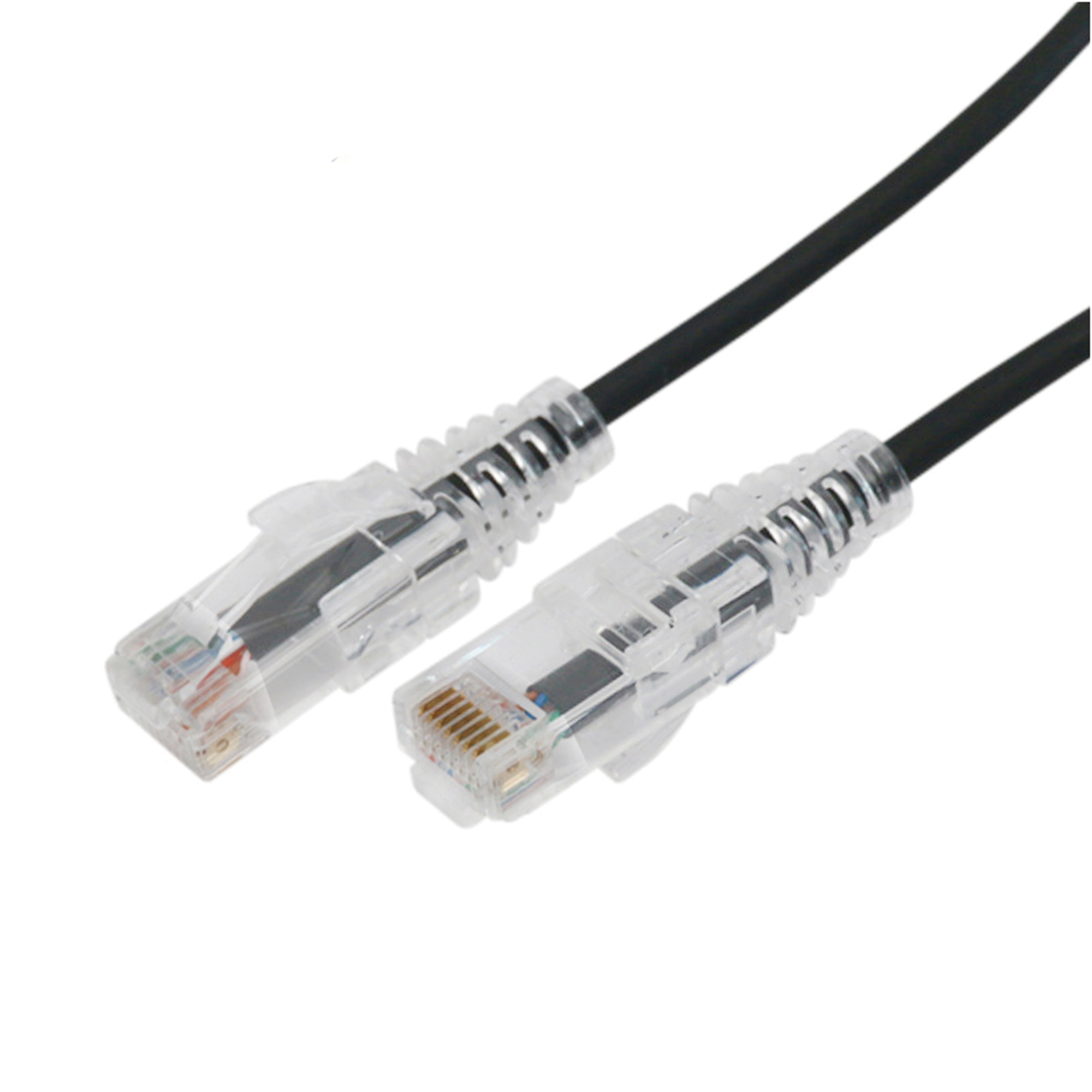 LINKEDPRO BY EPCOM LP-UT6A-700-BK28 Cable de Parcheo Slim UTP Cat6A – 7 m Negro, Diámetro Reducido (28 AWG)