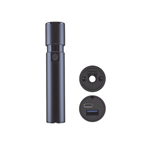 LINKEDPRO BY EPCOM LP-VFL-15W Localizador Visual de Fallos (VFL), Para conectores SC, FC, ST, Hasta 8-10 km de Distancia, Recargable por puerto USB