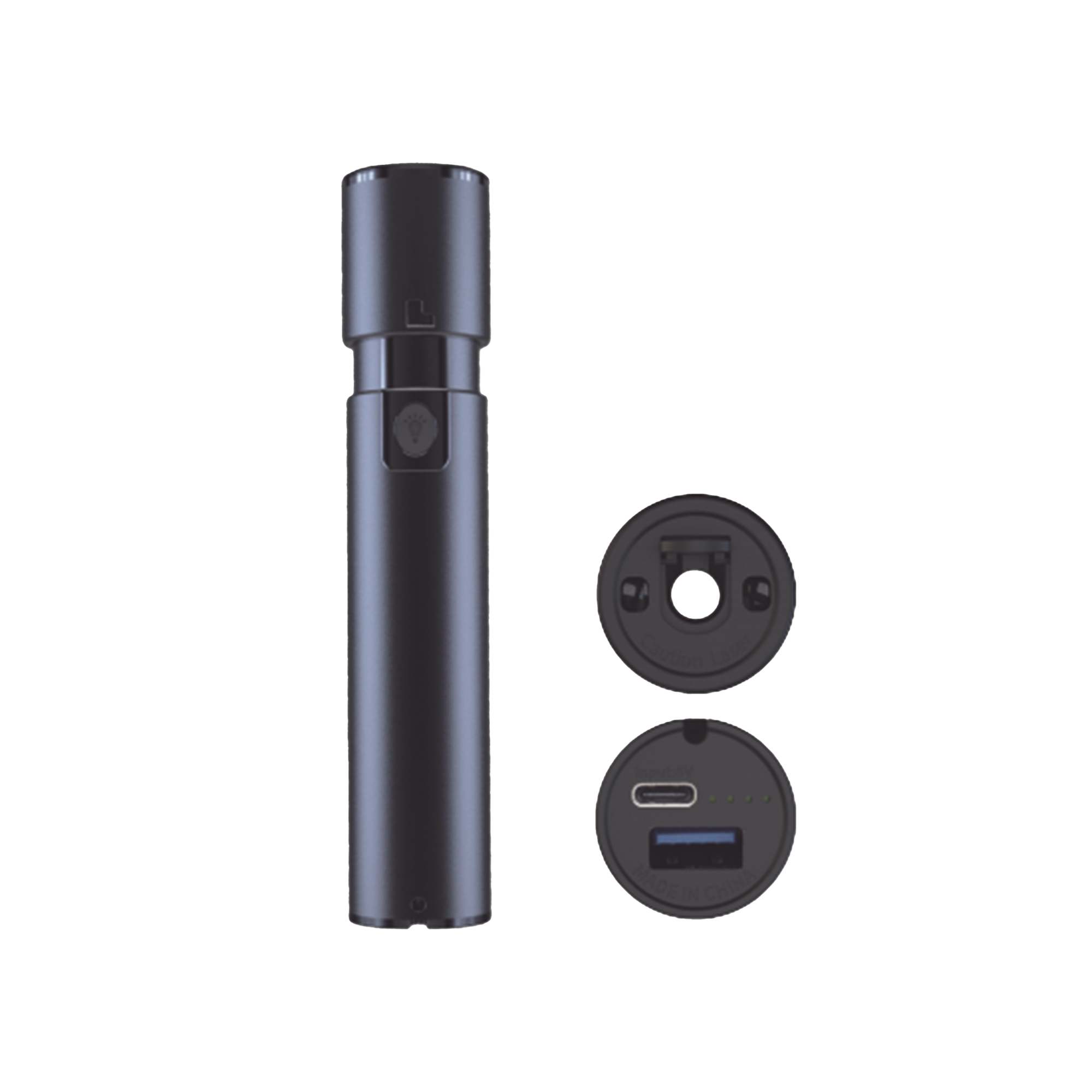 LINKEDPRO BY EPCOM LP-VFL-15W Localizador Visual de Fallos (VFL), Para conectores SC, FC, ST, Hasta 8-10 km de Distancia, Recargable por puerto USB