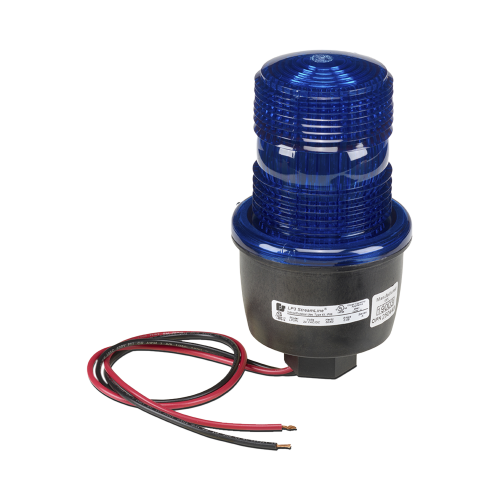 FEDERAL SIGNAL INDUSTRIAL LP3PL-024-B Luz de advertencia LED serie Streamline, 24 Vcd, montaje en tubo, azul
