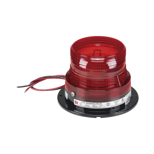 FEDERAL SIGNAL INDUSTRIAL LP6-120-R Estrobo Serie Streamline, Mini, 120 Vca, Rojo