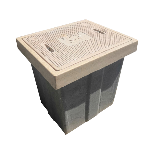 LINKEDPRO LPRL1T3T Registro de Telecomunicaciones L1T Ligero, 1 Tapa, Resistencia 3 Toneladas, Uso Peatonal