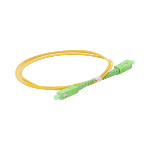 LINKEDPRO BY EPCOM LPSM2SCASCAS1 Jumper de Fibra Óptica Monomodo SC/APC-SC/APC Simplex de 1 metro, 2mm