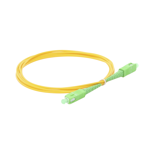 LINKEDPRO BY EPCOM LPSM2SCASCAS2 Jumper de Fibra Óptica Monomodo SC/APC-SC/APC Simplex de 2 metros, 2mm