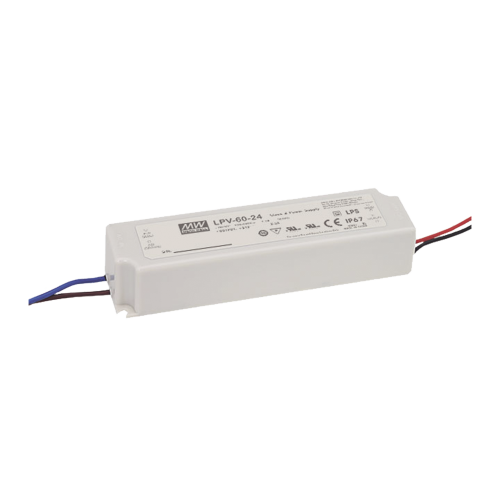 MEANWELL LPV6024 FUENTE DE PODER LED 60W 24V 2.5A