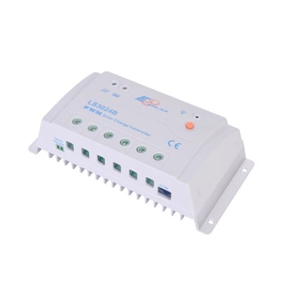 EPEVER LS-3024-B Controlador Solar de Carga y Descarga PWM 12/24V 30A, Parámetros Configurables