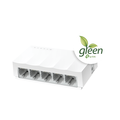 TP-LINK LS1005 Switch para escritorio 5 puertos 10/100Mbps