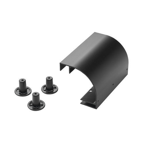 HOFFMAN LSRDBLK Accesorio de Bajada de Cable, Para Instalación en Escalerilla Hoffman, de Aluminio, Color Negro