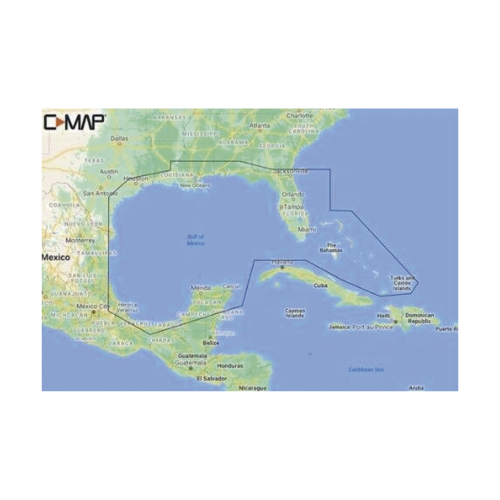 C-MAP M-NA-Y204-MS M-NA-Y204-MS C-MAP REVEAL del Golfo de México y Bahamas