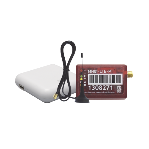 M2M SERVICES M2M-KIT-HUB-MN01 KIT MN01LTEM + HUB, Ideal para Visualizar Camaras Onvif, Redundancia Comunicacion