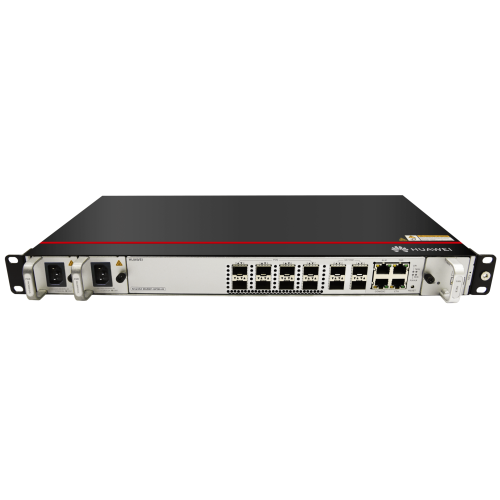 HUAWEI MA5801-GP08-H3 OLT GPON OptiXAccess 8 Puertos con Módulos C+, 4 Puertos Uplink (10GE/GE), Hasta 1024 ONTs, 2 Fuentes de Alimentación AC, 1 UR