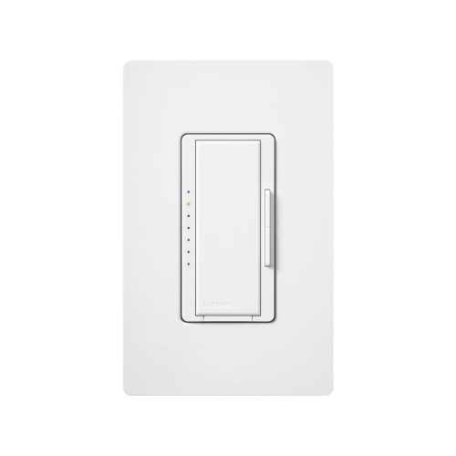 LUTRON ELECTRONICS MACL153MWH Maestro Atenuador, dimmer3 VIAS, Un solo polo 150W CFL/LED O 600W INC/HAL