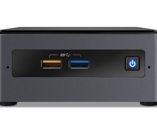 Mini PC Intel Pentium J5005. BOXNUC7PJYHN1. MAXIMO 4GB DE RAM POR SLOT DDR4-2666 (NO INCLUYE RAM – ALMACENAMIENTO, NI SO) SIN JACK 3.5