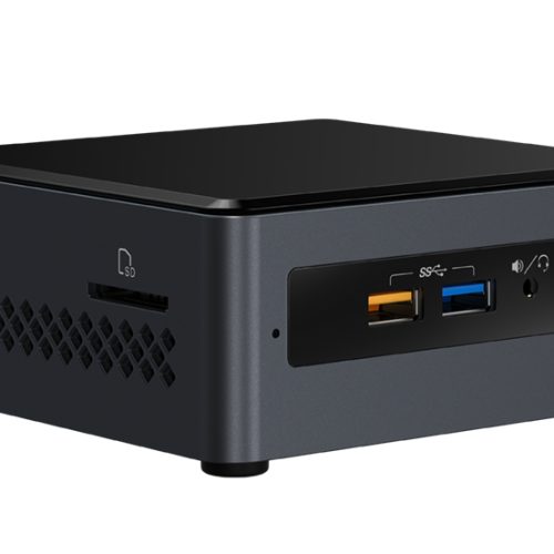 Mini PC INTEL BOXNUC7CJYHN – Intel Celeron, J4005U, MAXIMO 4GB DE RAM POR SLOT DDR4-2666
