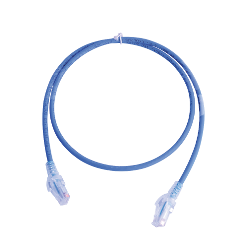 SIEMON MC5-07-06B Patch Cord MC5 Modular Cat5e UTP, CM/LS0H, 7ft, Color Azul, Versión Bulk (Sin Empaque Individual)