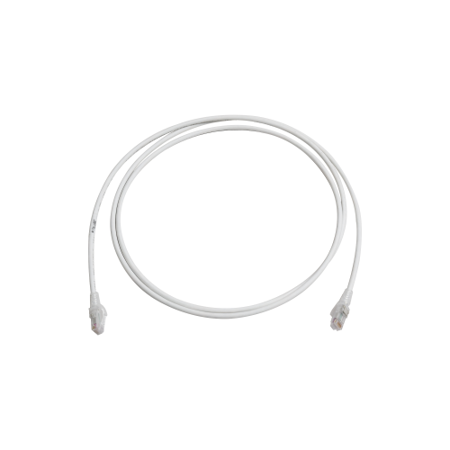 SIEMON MC6-07-02 Patch Cord MC6 Modular Cat6 UTP, CM/LS0H, 7ft, Color Blanco