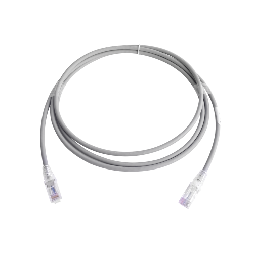 SIEMON MC6-07-04B Patch Cord MC6 Modular Cat6 UTP, CM/LS0H, 7ft, Color Gris, Versión Bulk (Sin Empaque Individual)