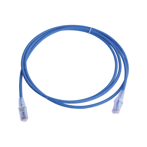 SIEMON MC6-07-06B Patch Cord MC6 Modular Cat6 UTP, CM/LS0H, 7ft, Color Azul, Versión Bulk (Sin Empaque Individual)