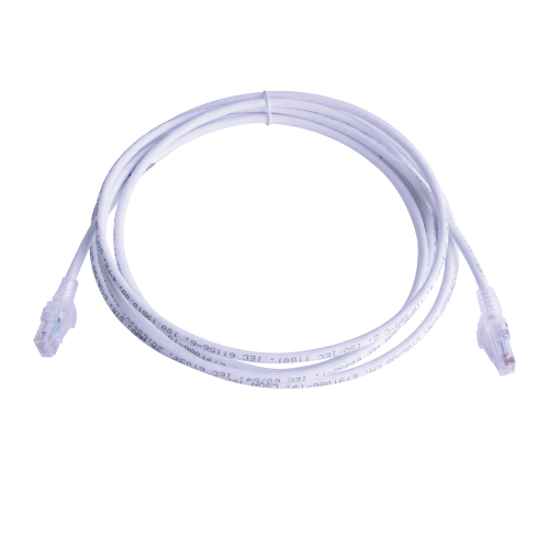 SIEMON MC6-15-02 Patch Cord MC6 Modular Cat6 UTP, CM/LS0H, 15ft, Color Blanco