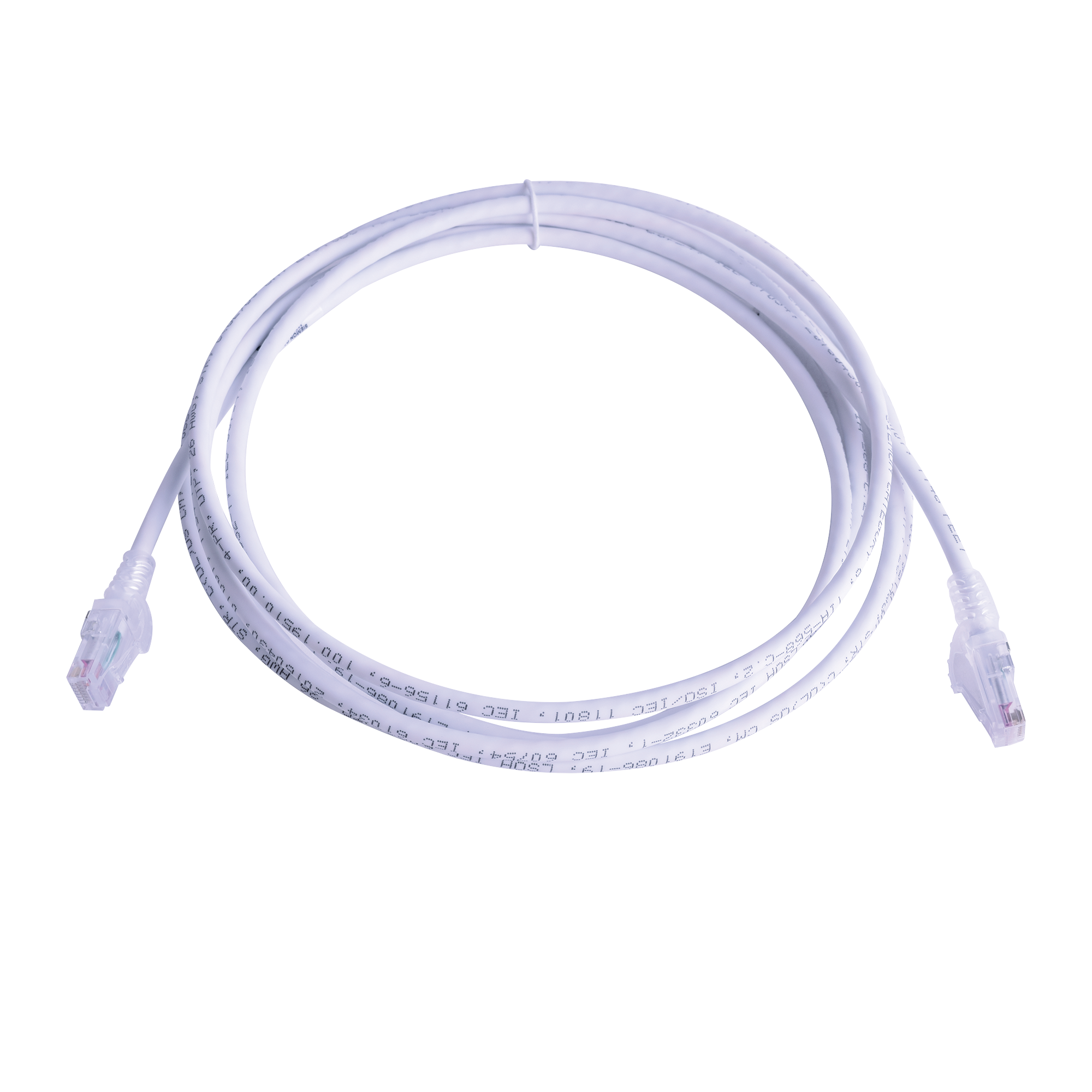 SIEMON MC6-15-02 Patch Cord MC6 Modular Cat6 UTP, CM/LS0H, 15ft, Color Blanco