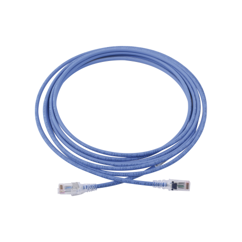 SIEMON MC6-15-06 Patch Cord MC6 Modular Cat6 UTP, CM/LS0H, 15ft, Color Azul
