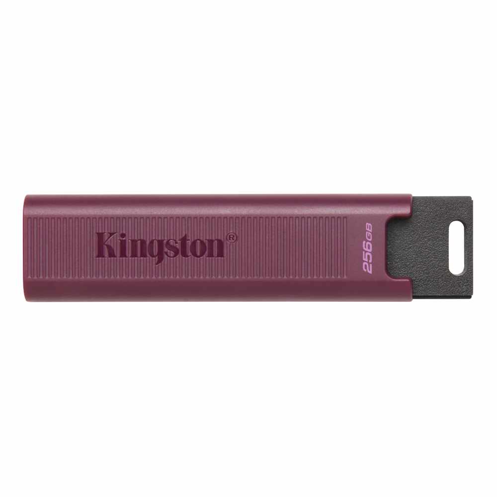 MEMORIA USB KINGSTON DATATRAVELER MAX, 256GB, USB-A 3.1, LECTURA 1.000MB S, ESCRITURA 900MB S, ROJO, DTMAXA 256GB