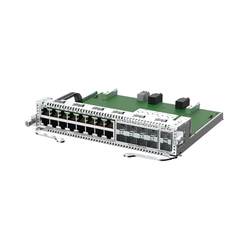 RUIJIE MF6000M-16GT8SFP2XS e-Lighten Tarjeta Modular para OLT modelo RG-NBF6002M, 16 puertos Ethernet de 1G, 8 puertos SFP de 1G y 2 puertos SFP+ de 10G