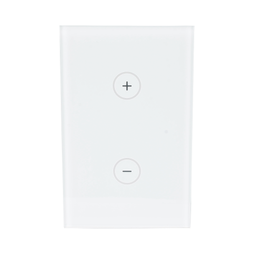 SMARTHOME BY EPCOM MHDT511 (ZWAVE) Dimmer panel táctil touch inalámbrico Zwave Plus. Compatible con Hubitat HC8, Álula M2M, otros
