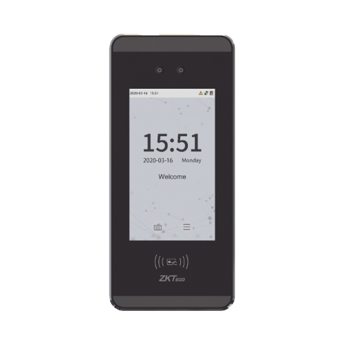 ZKTECO MINI-AC-PLUS Terminal de reconocimiento Facial para 3,000 usuarios, Lector de tarjetas EM, Compatible con ZKBioCVAccess y ZKBioCVsecurity