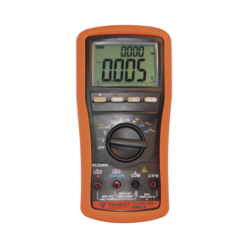 TEMPO MM-810 Multímetro Avanzado de alta precisión con Pantalla Dual