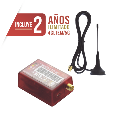 M2M SERVICES MN01-LTE-M Comunicador LTE 5G Dual SIM, INCLUYE 2 AÑOS 4G/5G sin Limites, ÚNICO Programación Remota DSC/HONEYWELL, Cero Configuración, Compatible Honeywell/DSC/CROW/PIMA