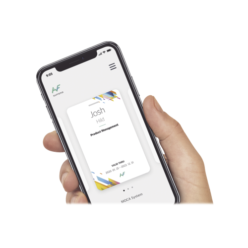 SUPREMA MOBILEACCESSCREDIT Tarjeta Virtual, para uso con su SMARTPHONE, compatible con todos los lectores SUPREMA que soporten Bluetooth