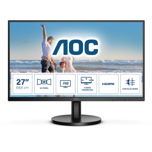Monitor AOC Modelo 27B3HM Brillo 250 Cd/M2 (Typical) Tiempo De Respuesta 4ms (DCR) –
