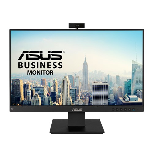 Monitor ASUS BE24EQK Para Empresas – 23.8, Full HD, IPS, Sin Marco, Cámara Web Full HD, Conjunto De Micrófonos, Flicker Free, Low Blue Light, Luz Azul Baja