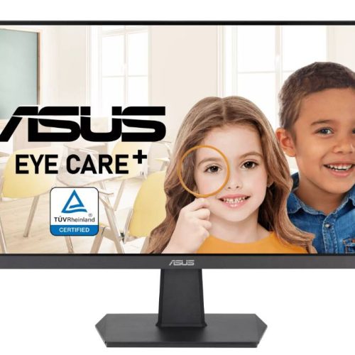 Monitor ASUS Eye Care VA24EHF 24(23.8) – IPS, Full HD, Sin Marco, 100 Hz, Adaptive-Sync, 1 Ms MPRT, HDMI, Low Blue Light, Flicker Free, Montaje VESA