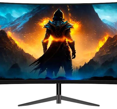 Monitor Gaming 23.8 Pulgadas Curvo 165hz ULTRA EARTH II MGX23C Balam Rush Low Blue Light –
