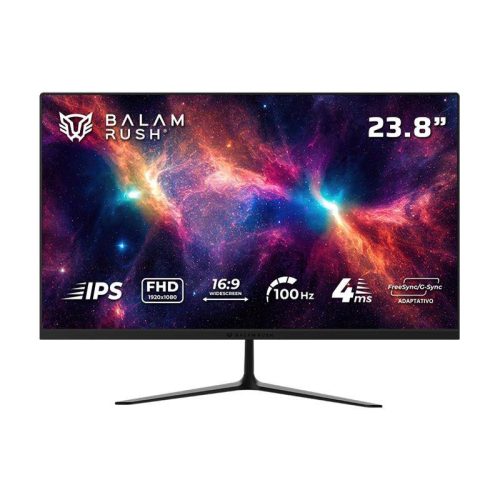 Monitor Gaming 23.8 Pulgadas 100hz NEBULA MNG24Y Panel IPS – Plano, Resolución: 1920 X 1080 FHD