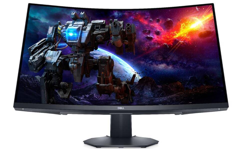 MONITOR DELL S3222DGM (210-AZZR) – 31.5. Monitor Curve Gaming LCD Con Retroiluminación LED / Matriz Activa TFT. Resolución Full QHD 2560 X 1440, AMD FreeSyn