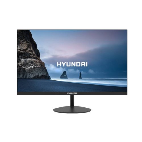 Monitor LED – HYUNDAI 21.45 Pulgadas HT21FOMBK02 Resolución 1920×1080 Full HD, Montaje Vesa, Incluye Cable HDMI, Negro