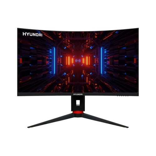 Monitor Gaming – Curvo, LED, HYUNDAI 31.5 Pulgadas HT32CGMBK04 Resolución 2560×1440, 180Hz, Incluye Cable HDMI, Negro