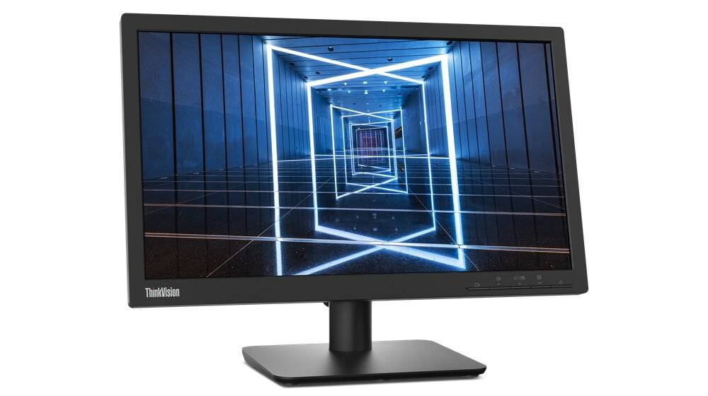 Monitor Lenovo ThinkVision E20-30 – Pantalla 19.5 (1600×900), HDMI, VGA, Color Negro, Garantía 3 Años Con Fabricante.