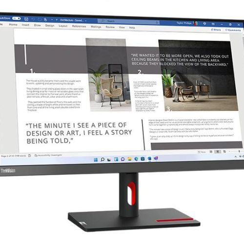 Monitor Lenovo S27I-30 27 Pulgadas – (1920×1080) HDMI, VGA, Garantia 3 Años Con Fabricante.