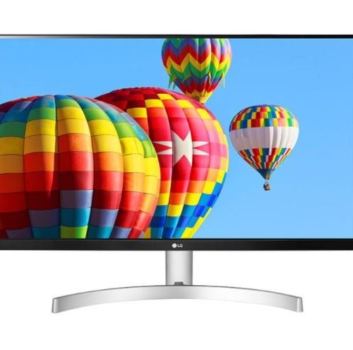 Monitor LG 27MK600M-W 27 Pulgadas – 250 Cd/M, 1920×1080 Pixeles, 5 Ms, Color Blanco / Bisel Negro