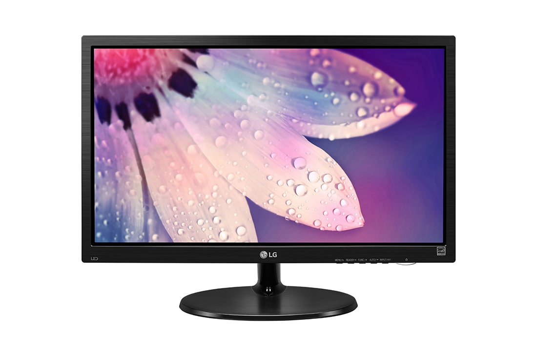 Monitor LED Marca LG De 18.5 Pulgadas – Modelo (19M38H), Resolución 1366 X 768, HDMI X 1, VGA X 1