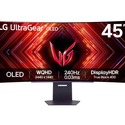 MONITOR LG 45 45GS95QEGAMING OLED CURVO –