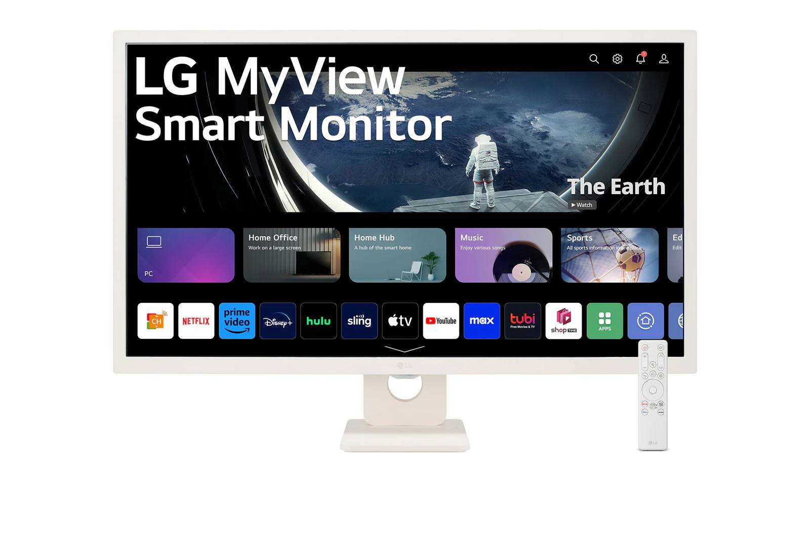 Monitor LG Inteligente 32 Pulgadas 32SR50F IPS FHD CON WebOS –